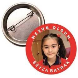 MEZUN OLDUM   ROZET RESİMLİ