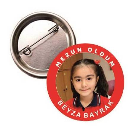 MEZUN OLDUM   ROZET RESİMLİ