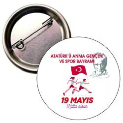 19 MAYIS BUTON ROZET
