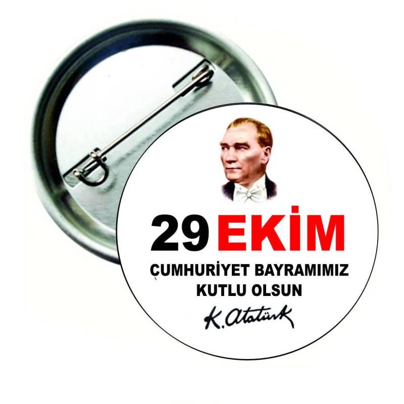29 EKİM BUTON ROZET 29 EKİM BUTON ROZET