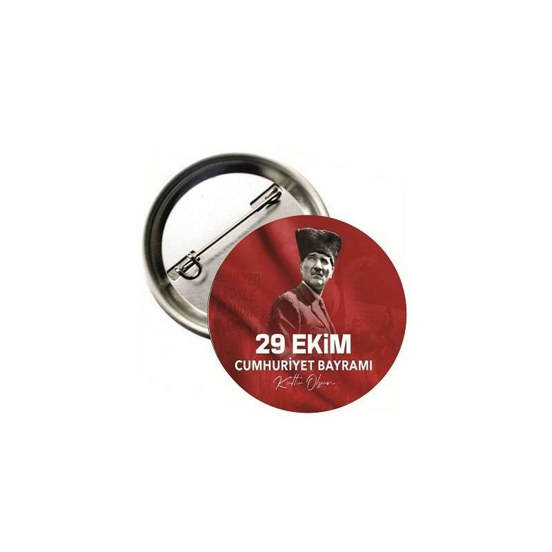 29 EKİM CUMHURİYET BAYRAMI BUTON ROZET 29 EKİM CUMHURİYET BAYRAMI BUTON ROZET